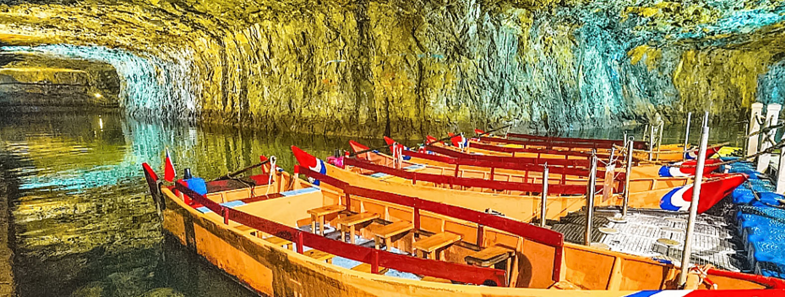  人工開鑿鬼斧神工之作