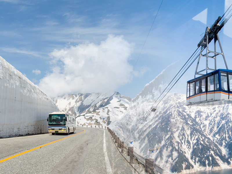 【走進雪之奇景】大阪立山黑部雪牆×合掌村×上高地×飛驒牛五日