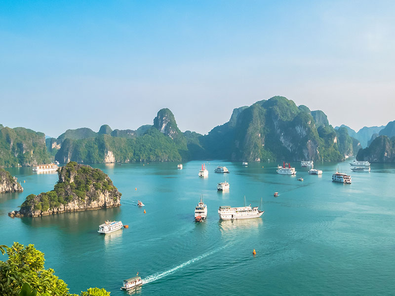 夏遊雙龍灣5日(無購物/海鮮餐/升等一晚五星飯店)