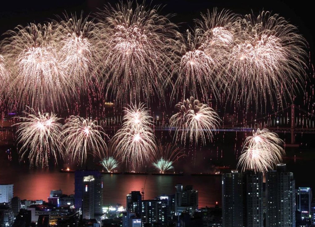 釜山2025國際煙火節5日~松島跨海纜車、鑽石塔、大邱燉排骨