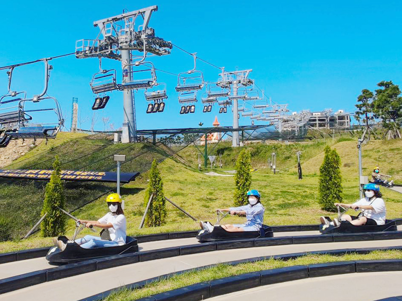 樂遊釜邱5日~E-WORLD樂園、萌呆魟魚、斜坡滑車2次券